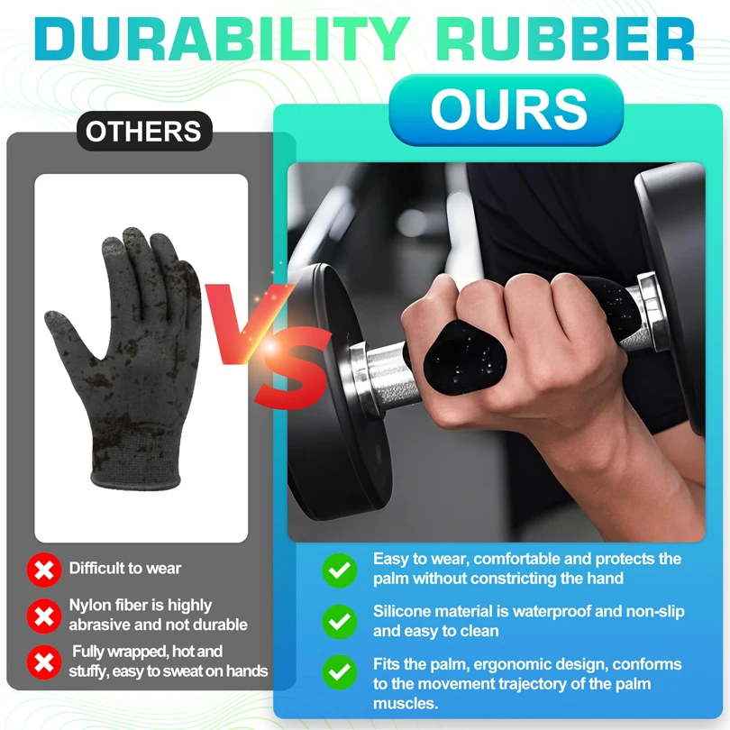 1Pair Finger Trainer Gymnastics Grip Fitness Hand Grip Strength Trainer Gym Pull Grip Cross Training Palm Grip Handle Protection - Image 5
