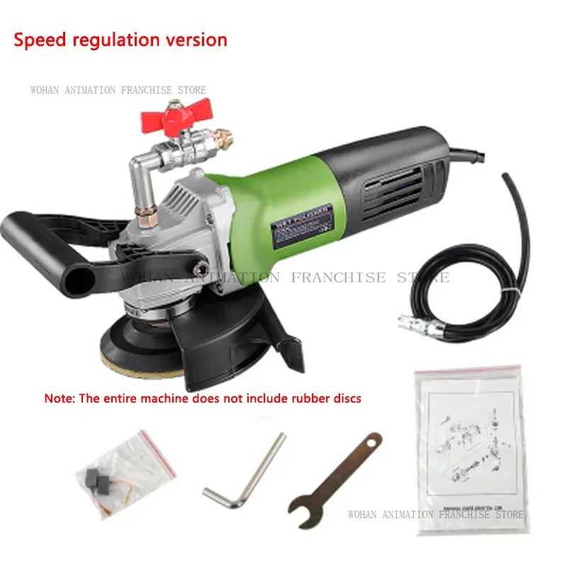 

800W Hand-Held Water Injection Stone Polishing Machine Electric Wet Stone Polisher Grinder Cement Floor Marble Polishing Machine
