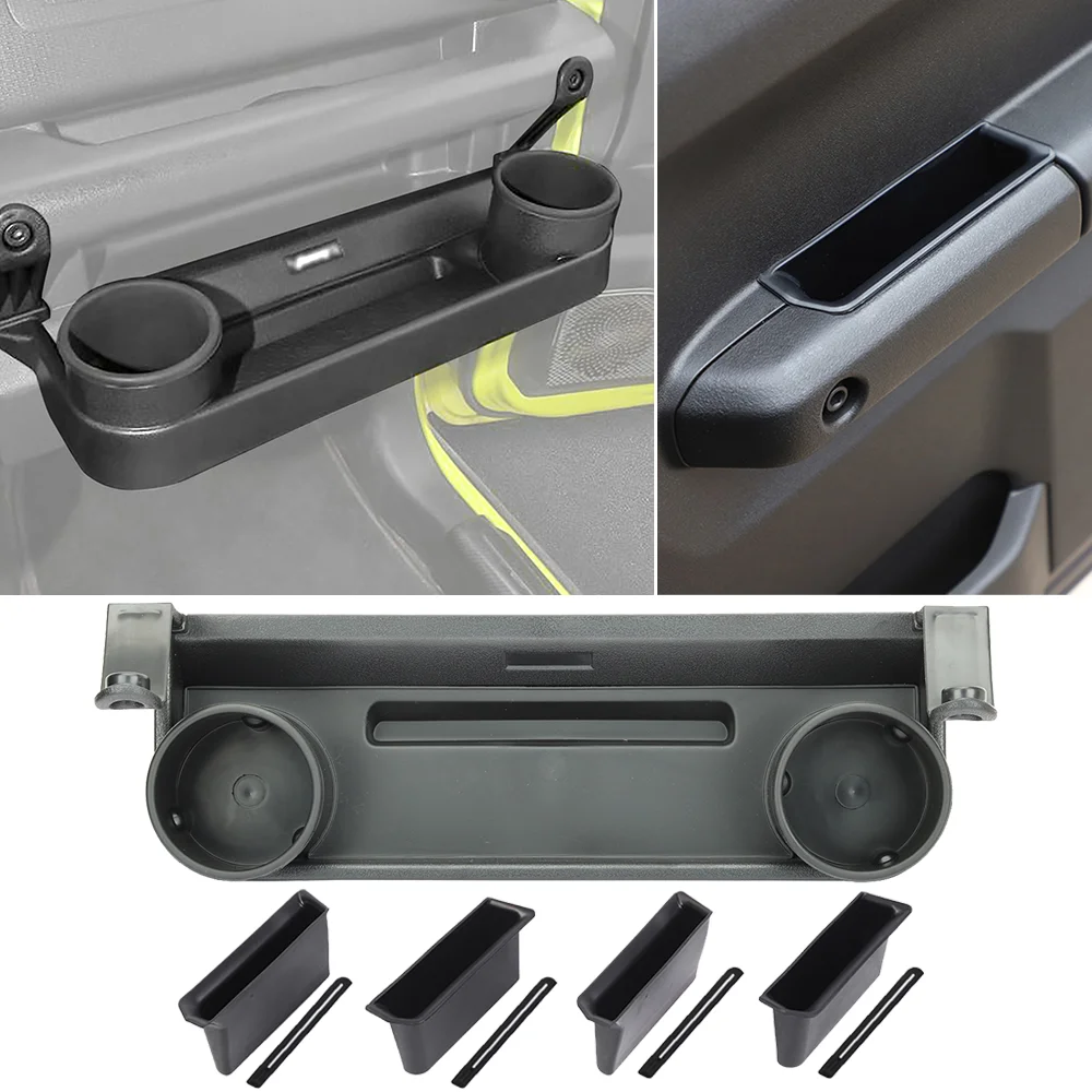

Car Co-pilot Handle Expansion Storage Box Door Inner Armrest Organizer Cup Holder for Suzuki Jimny JB64 JB74 2019-2025 Accessory