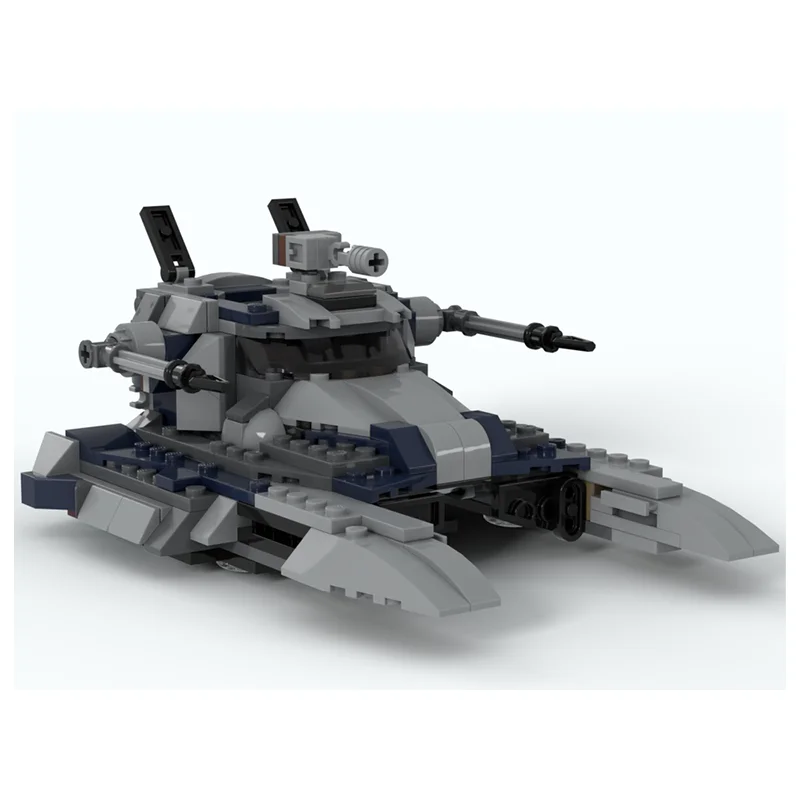 291 Uds nuevo MOC guerra espacial nueva República XT-130 tanque de guerra DIY creativo educativo bloques de construcción para niños regalo