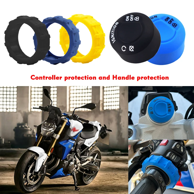 

FOR BMW F900R F900XR One-key Start Switch Protective Cover F 900R F900 XR MULTI CONTROLLER PROTECTOR Rubber Cover for Handle