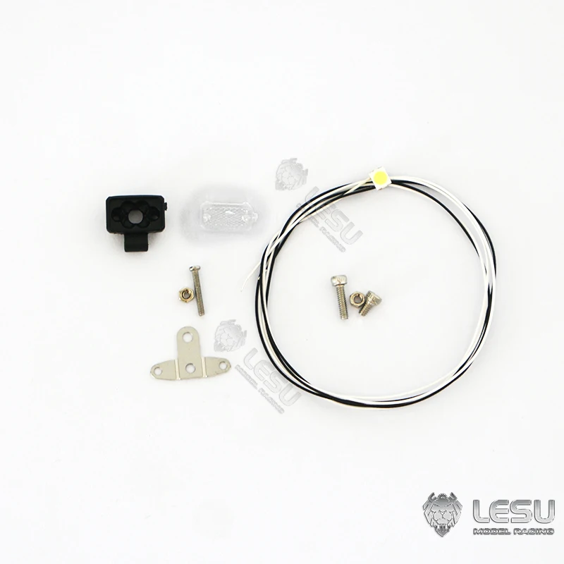 

LESU RC Truck Accessories Spot Light Led Spotlamp for 1/14 DIY Tamiyaya RC Tractor Truck Model Upgraded Parts TH20409-Smt3