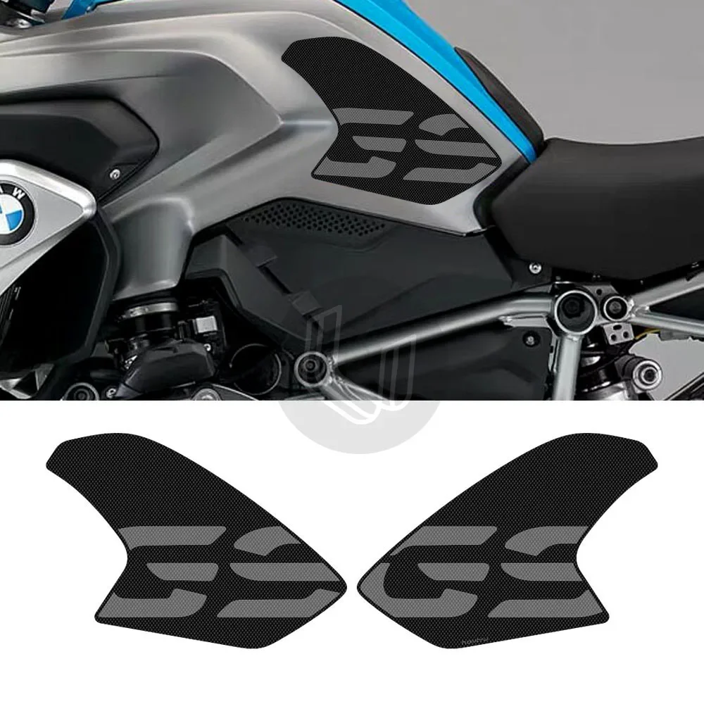 For R1200GS 2013-2017 Motorcycle Anti slip Tank Pad 3M Side Gas Knee Grip Traction Pads Protector Sticker