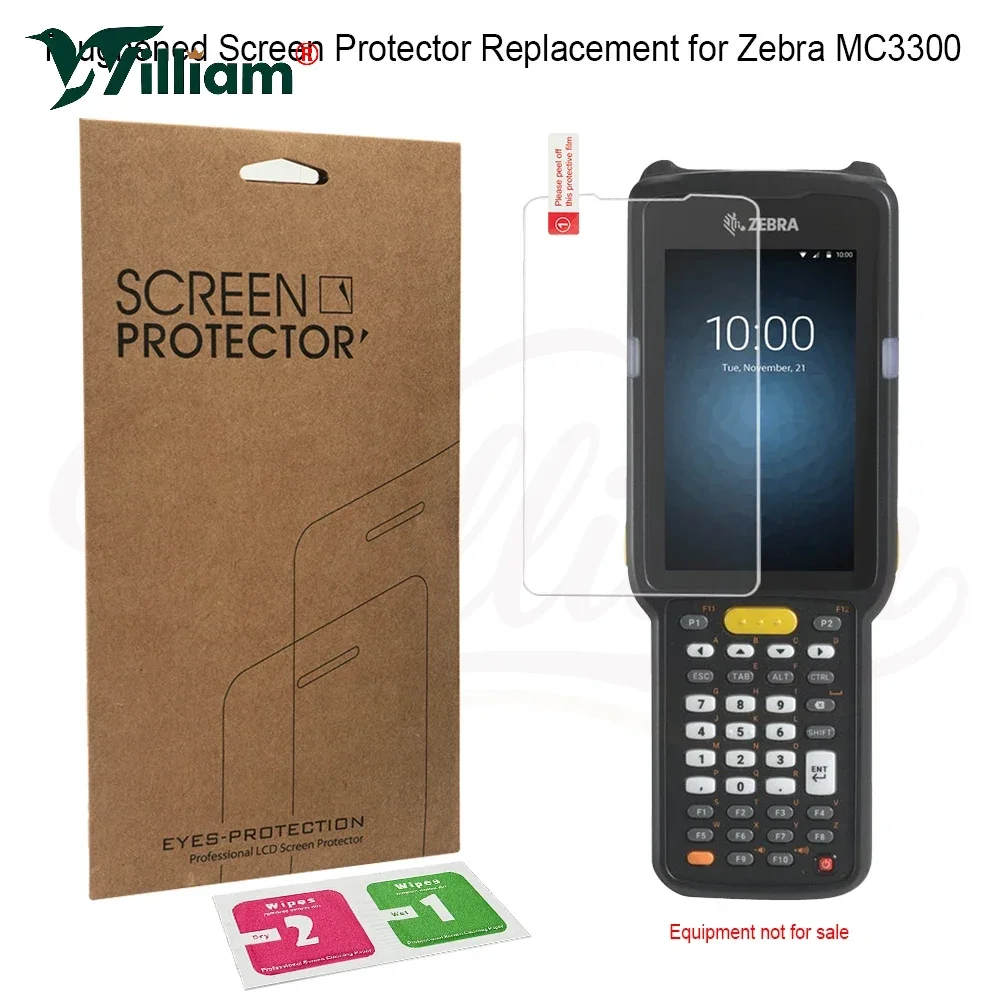 

10pcs New Toughened LCD Screen Protector for Zebra MC3300
