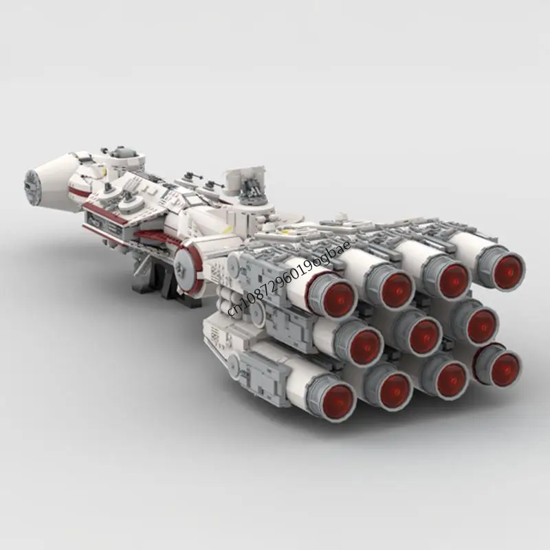 

New 6479Pcs Famous Star Battle Movie Moc Ucs Tantive Iv Spaceship Model Diy Creative Ideas Kid Toy Birthday Gift Building Blocks