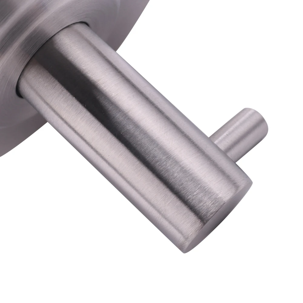 

Y42A-2X Waterproof Strong Vacuum Suction Cup Hanger Stainless Steel Wall Hook Bathroom Silver