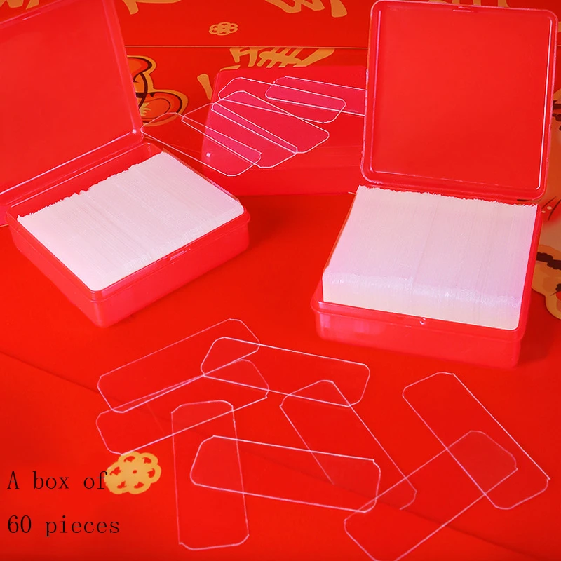 Dedicated double-sided tape, transparent and seamless box packaging, double-sided tape with no residual strong adhesion