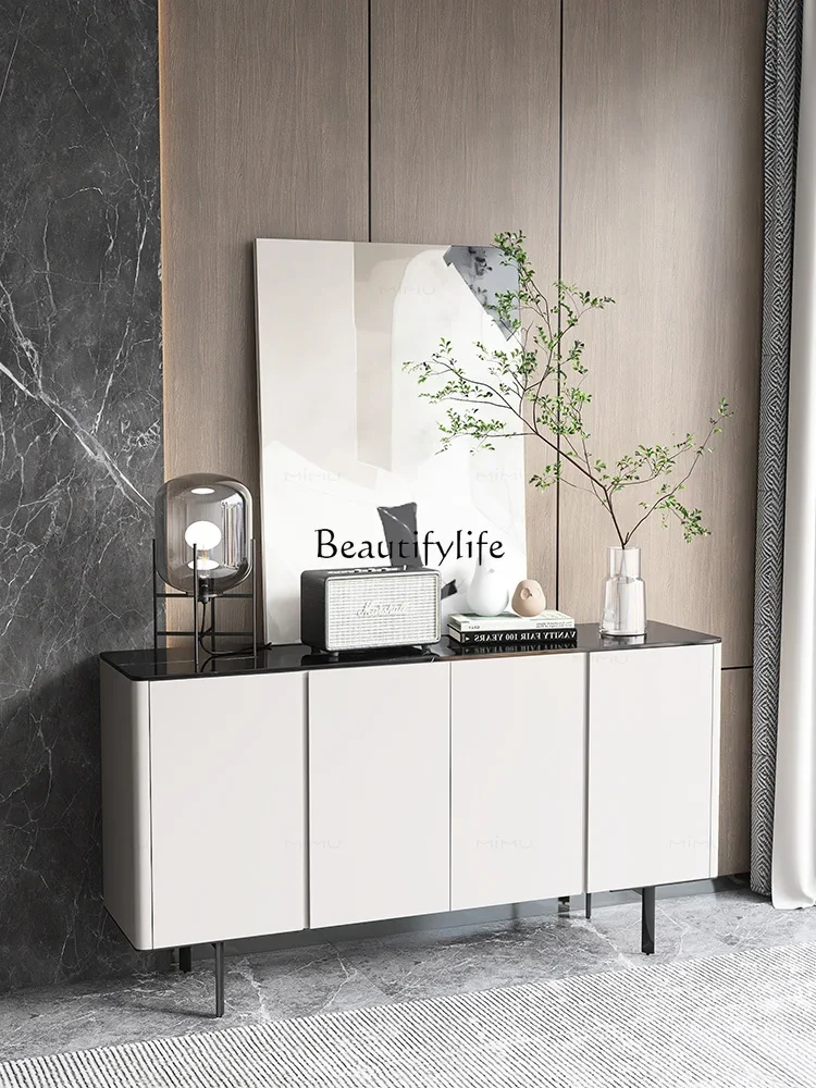 

yj5 Italian light luxury style entry door decoration shoe change cabinet modern simple foyer storage cabinet
