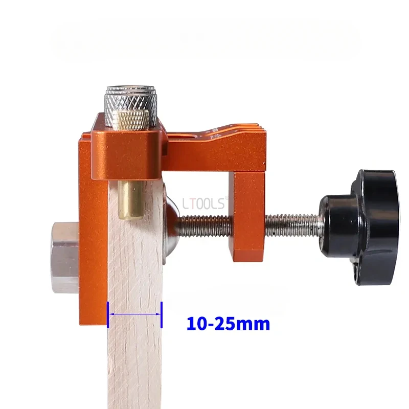 Imagem -05 - Madeira Dowel Punch Locator Carpintaria em Doweling Jig Kit Bolso Buraco Jig Mini Gabinete Ferramenta Guia de Broca Novo Ajustável