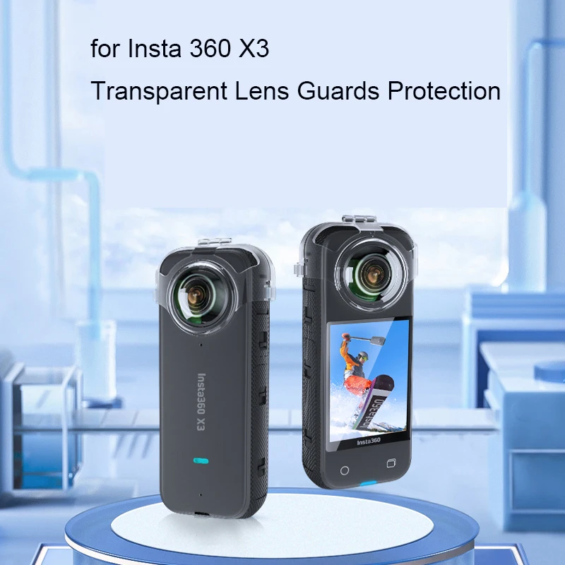 For Insta360 X3 Lens Guard Protective Cover for Insta360 X3 360 Panoramic Action Cameras Accessories