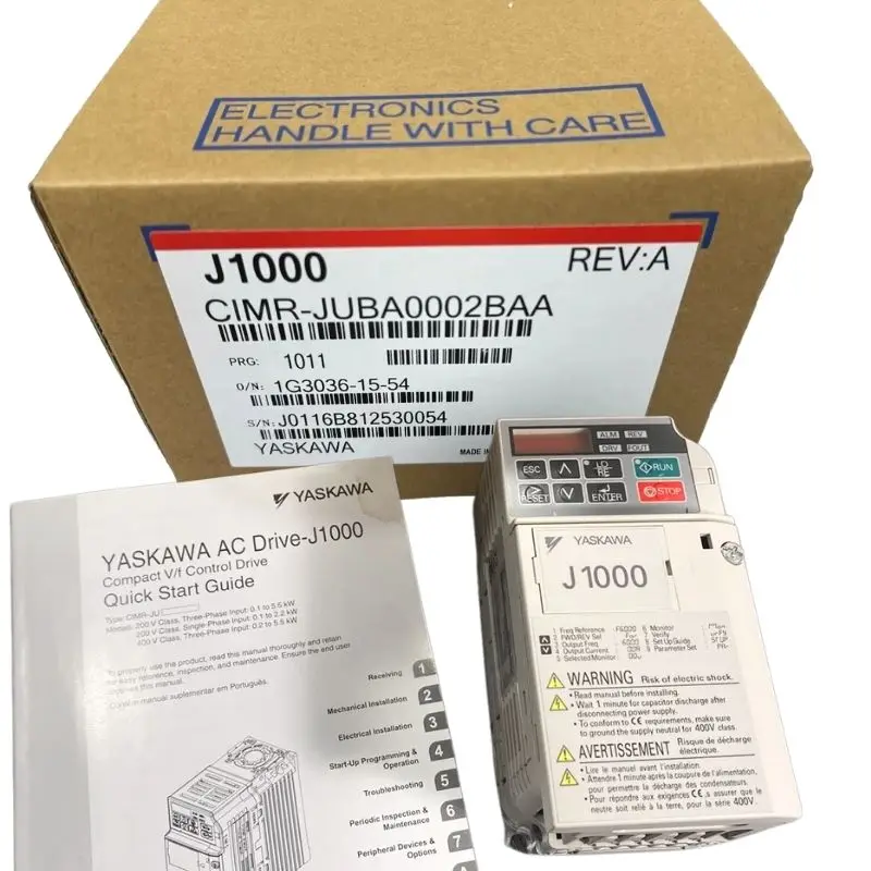 Brand New Yaskawa CIMR-JUBA0002BAA Frequency Inverter In Stock