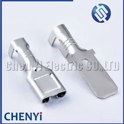 20 Pcs 7.8 mm Brass tin-plating Crimp Terminal Connector Pins Contacts DJ625-7.8*0.8C 8242-4068 G243 DJ615-7.8 8232-4238 G242