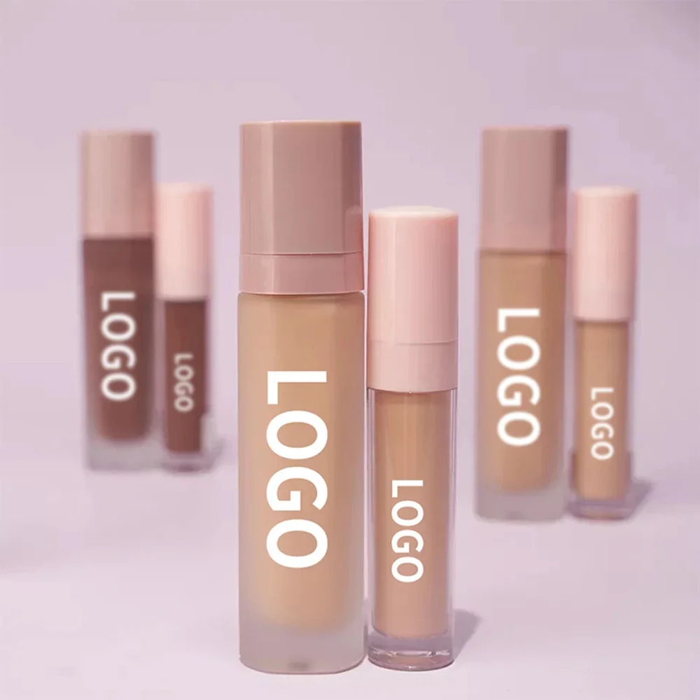 Cruelty Free Long-lasting Oil Control Liquid Foundation Private Label Concealer Face Makeup Foundation Custom Logo