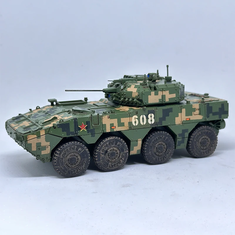 1:72 Scale Resin Type 19 Wheeled Infantry Fighting Vehicle Tank Toy Car Model Classic Adult Gifts Souvenir Collection Display