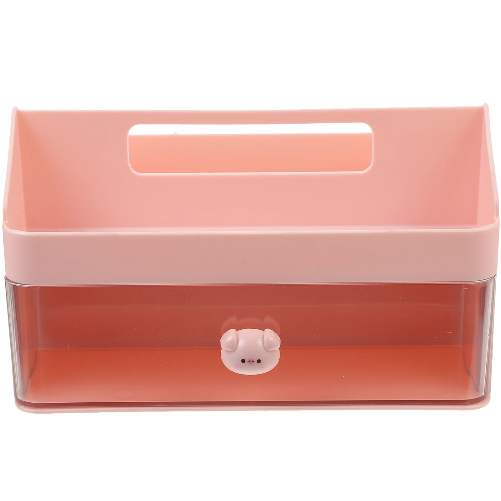 

Large Capacity Storage Box Desktop Organizer Plastic Drawer Type Container For Makeup Sundries Desk Accessories