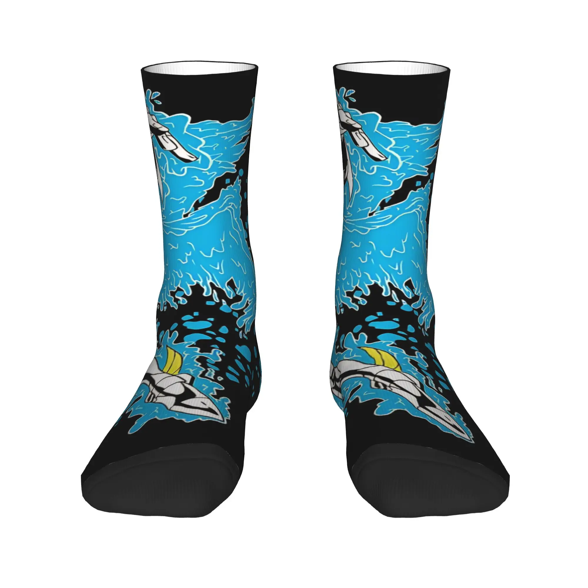 Socks Winter Saint Seiya Stockings Vintage Unisex Men High Quality Socks Design Outdoor Anti-Slip Socks