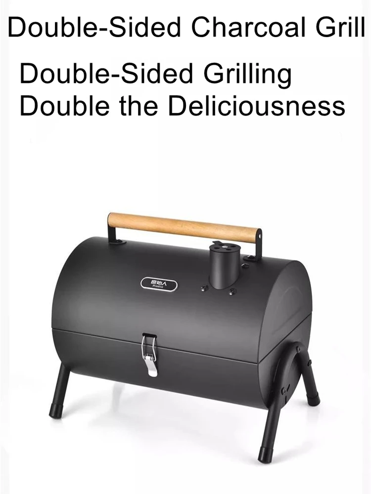 Home BBQ Grill, Outdoor Folding Portable Stove, Stainless Steel Barbecue Rack, Barbecue Grill