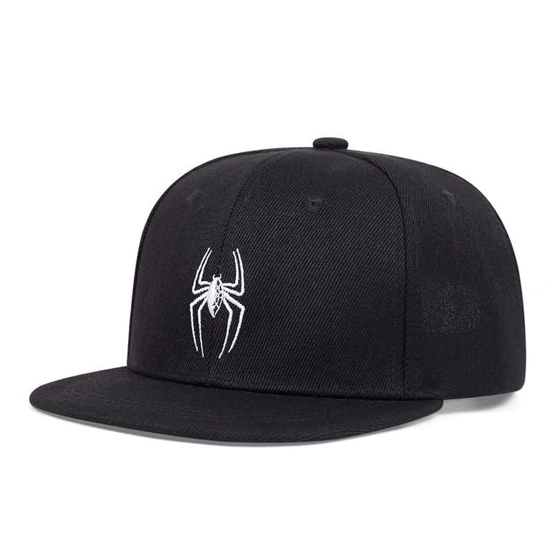 Children Spider Embroidery Baseball Caps Hip-hop Hats Spring and Summer Outdoor Adjustable Casual Hats Boy Girl Trave