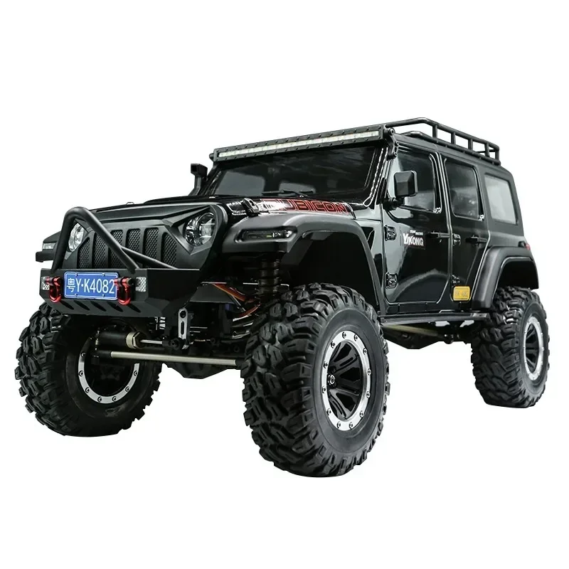 Yikong 1/8 Yk4082 4wd Rtr 2.4g elettrico Rc Crawler arrampicata auto Rock Buggy fuoristrada modello di veicoli telecomandati auto bambini Gif