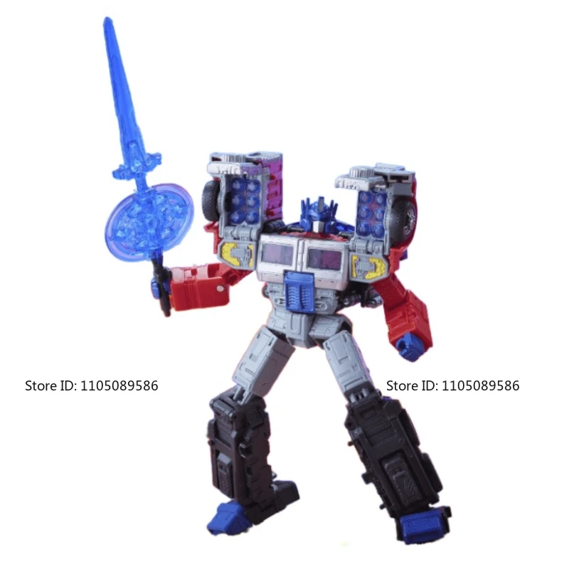 Brand new spot Transformer G1 L-class Laser Optimus Prime Original box A moveable doll robot Holiday Gift Decorations Figure Toy