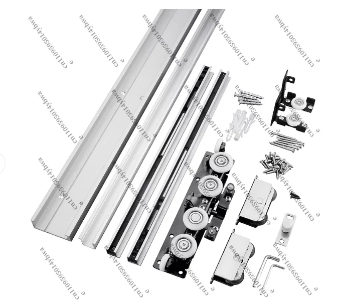 

Hardware Accessories Ghost Door Invisible Track Hidden Sliding Door Sliding Door Buffer Hanging Rail No Track