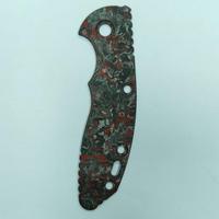 1PC. Red Carbiti Carbon Fiber Handle Scale for Rick Hinderer XM18 3.0\