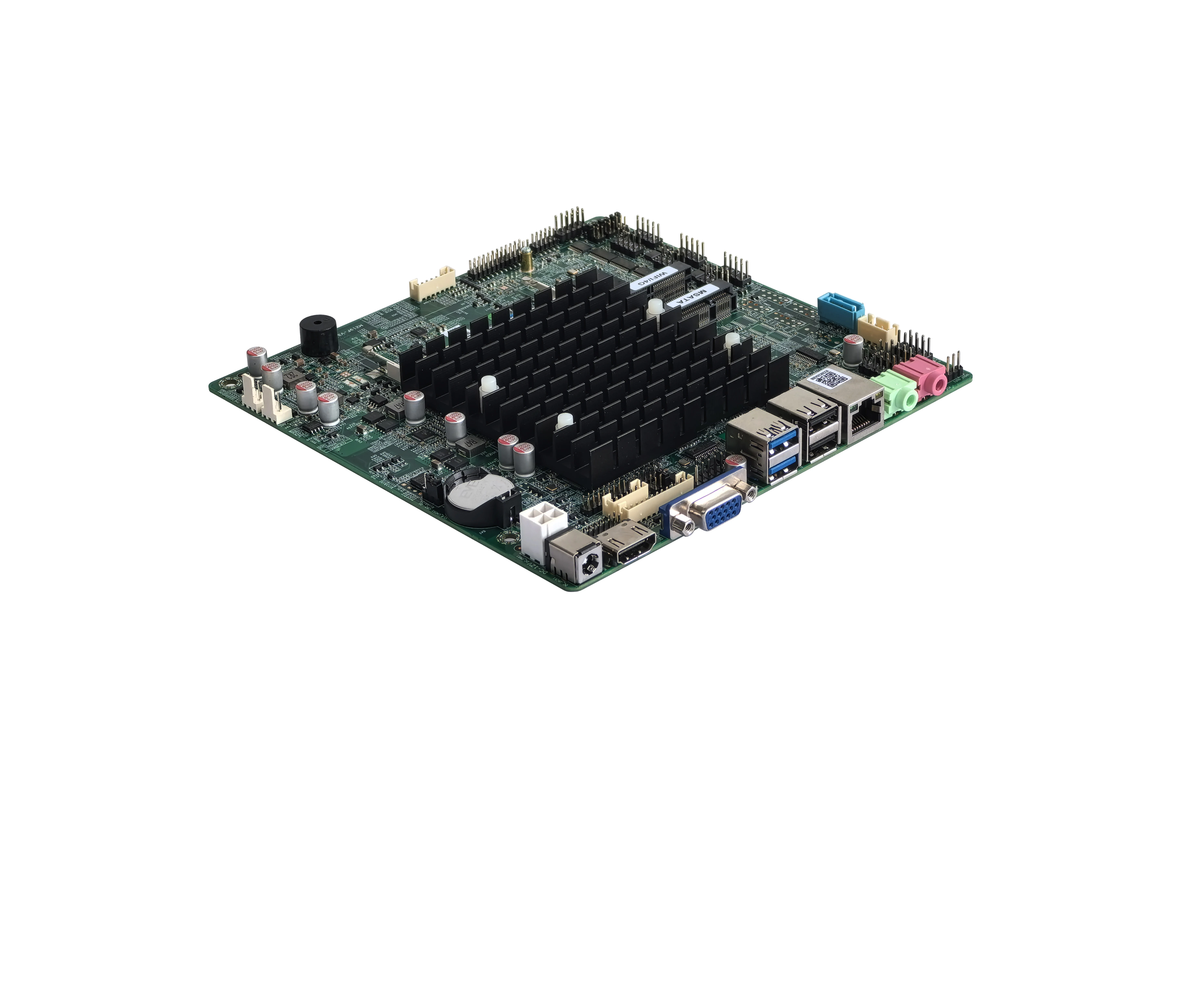 2025 ELSKY 팬리스 임베디드 셀러론 J1900 쿼드 코어 미니 ITX 보드 (8개 USB 포트, 10개 COM 포트, LVDS, VGA, 1개 HDMI 디스플레이 포함) 키오스크 POS용