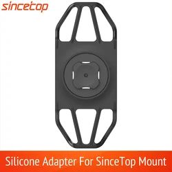 Universal Quick Mount Silicone Adapter Multi Purpose Phone Holder For Air-vent/Car/Bike/Belt Clip/Wall/Armband/Wristband Mount