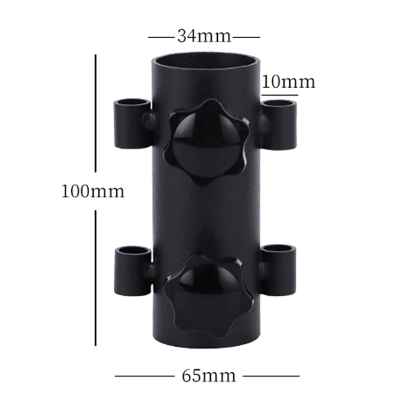 ABHQ-4PCS المظلة القطب تحديد أنبوب قوس الأرض يندبروف قابل للتعديل خيمة المظلة دعم قضيب المثبت #6