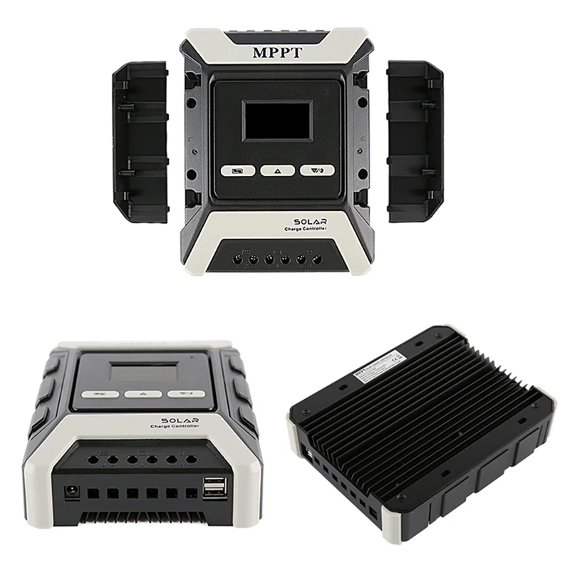 오프그리드 태양광 시스템용 12V/24V/48V 리튬/납산/철 인산염 배터리용 A68Z 충전 컨트롤러