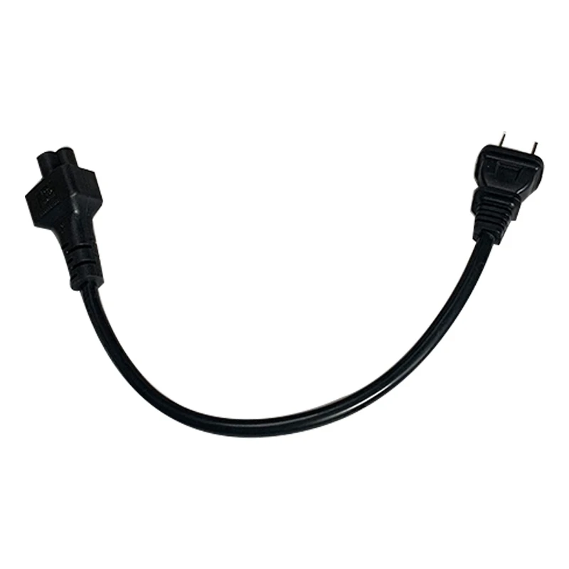 US 1-15P TO C5 Japan Nema Plug 1-15P 2Pin To IEC320 C5 Wire Power Extension Cable Cord Adapter(US Plug)