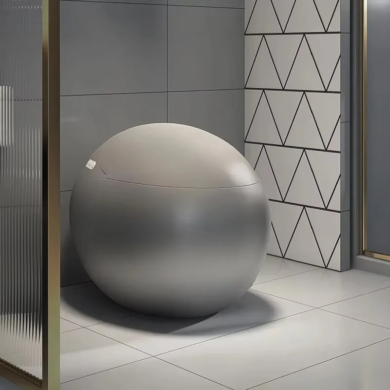 

Intelligent integrated egg-shaped automatic round intelligent ceramic toilet