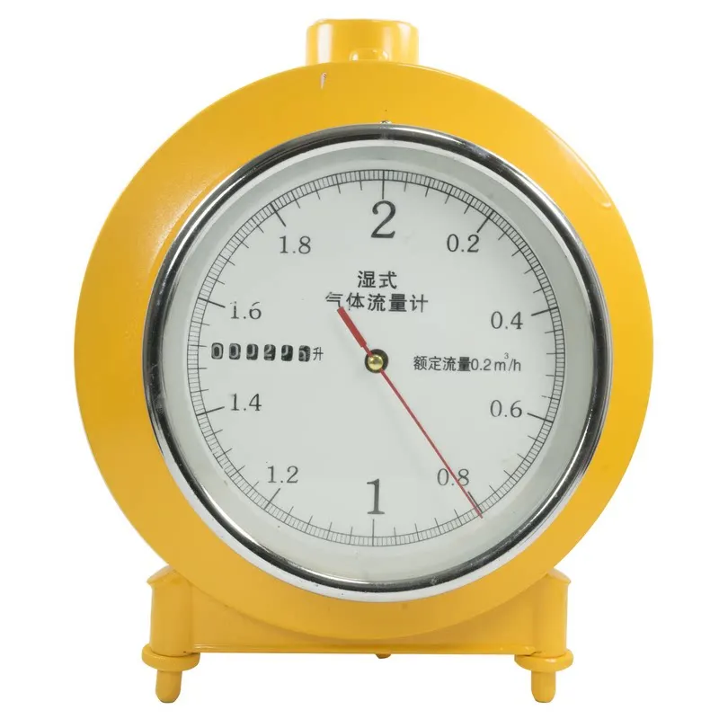 Wet gas flowmeter for high-precision experiments, pointer volumetric 2L/5L anti-corrosion wet flowmeter