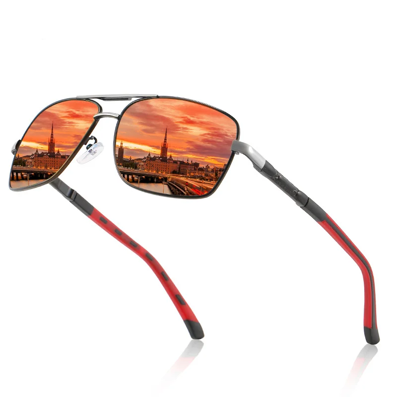 

Classic Luxury Men's Polarized Sunglasses Driving Fishing Hiking Sun Glasses Male Vintage Glasses Man Shades UV400 Metal Frame