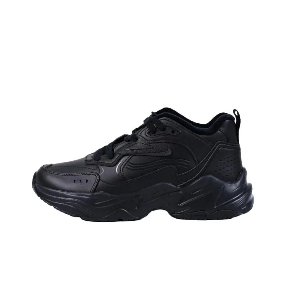 Li Ning Mid top Chunky Sneakers Men's Black AGCV425-1