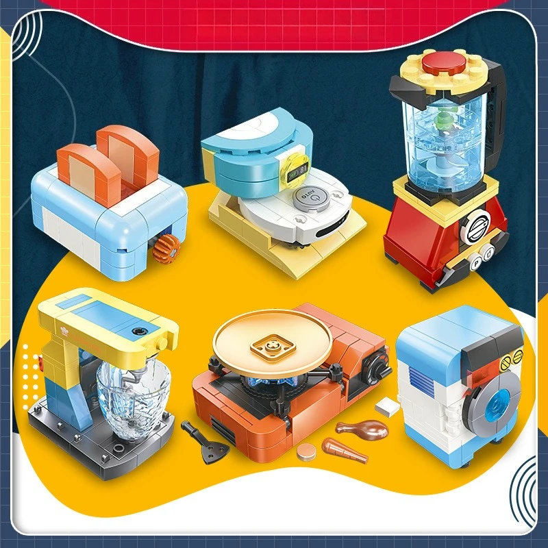 هدية جديدة لبنة بناء الأجهزة الصغيرة المحاكاة DIY للفتيات الذين يلعبون في المنزل #1