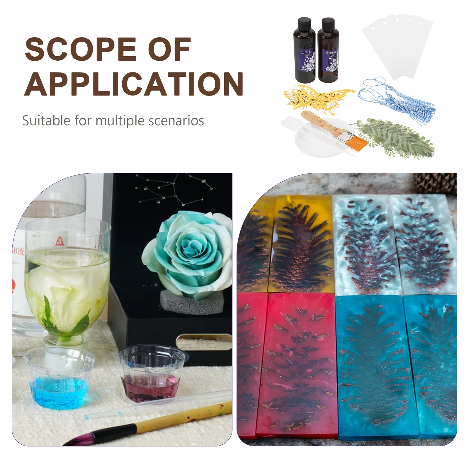 

1Set Cyanotype DIY Materials Basic Kit for Handmade Crafts Photography Liquid Pigments Watercolor Paper Cyanotype Printing