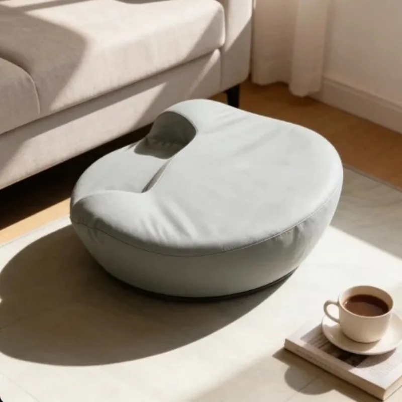 Zafu Meditation Cushion for Yoga, Ergonomic Thick Floor Pillow for Cross Legged Sitting, Non-Slip Pad for Double Lotus Position