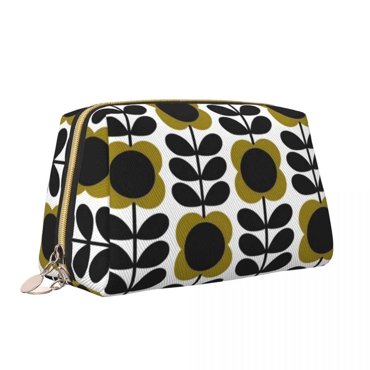 Orla Kiely Multistem Birds Toiletry Bag Women Scandinavian Flower Cosmetic Makeup Organizer Lady Beauty Storage Dopp Kit Box