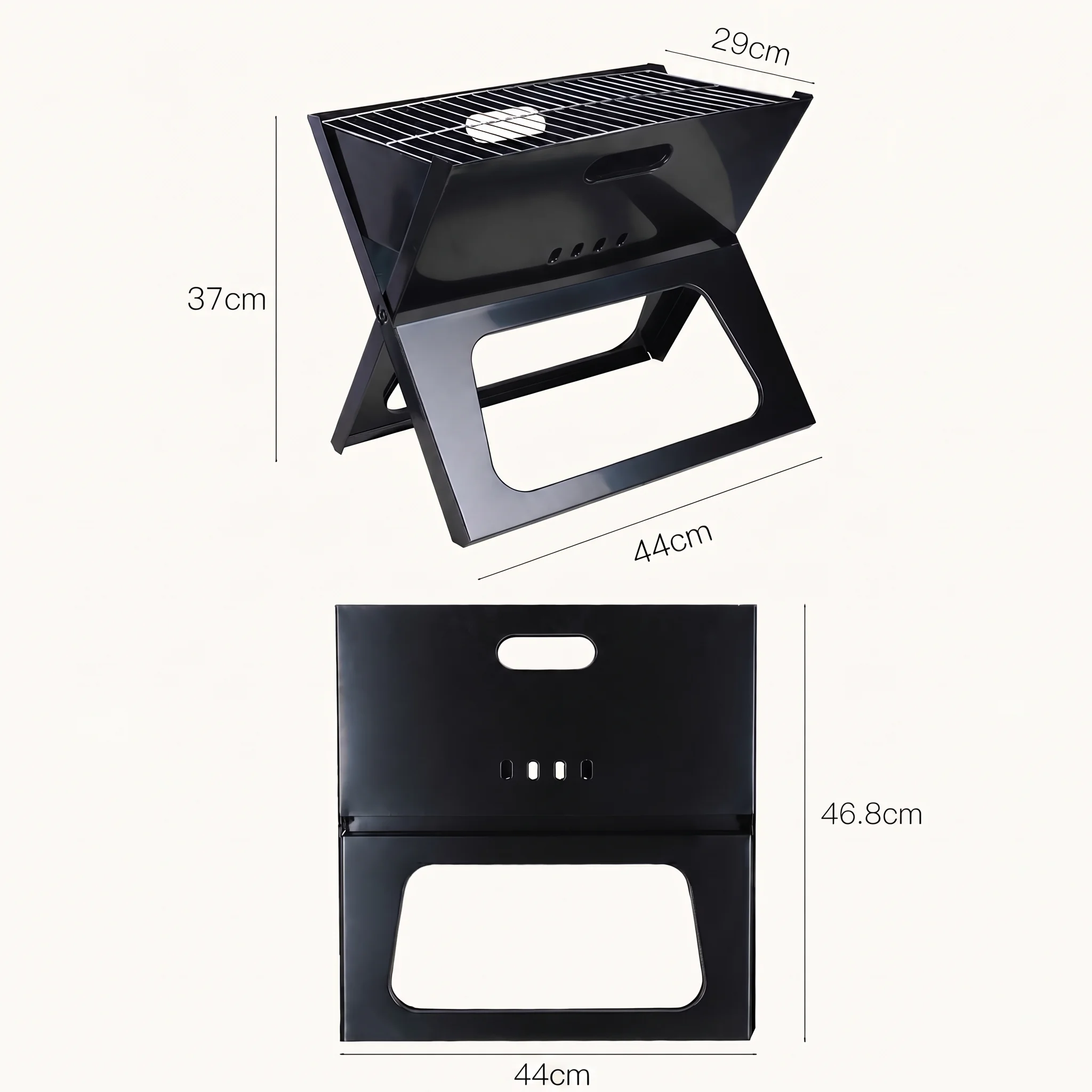 BBQ Barbecue Grill Folding Portable Charcoal Outdoor Camping Picnic Burner Foldable Charcoal Camping Barbecue Oven
