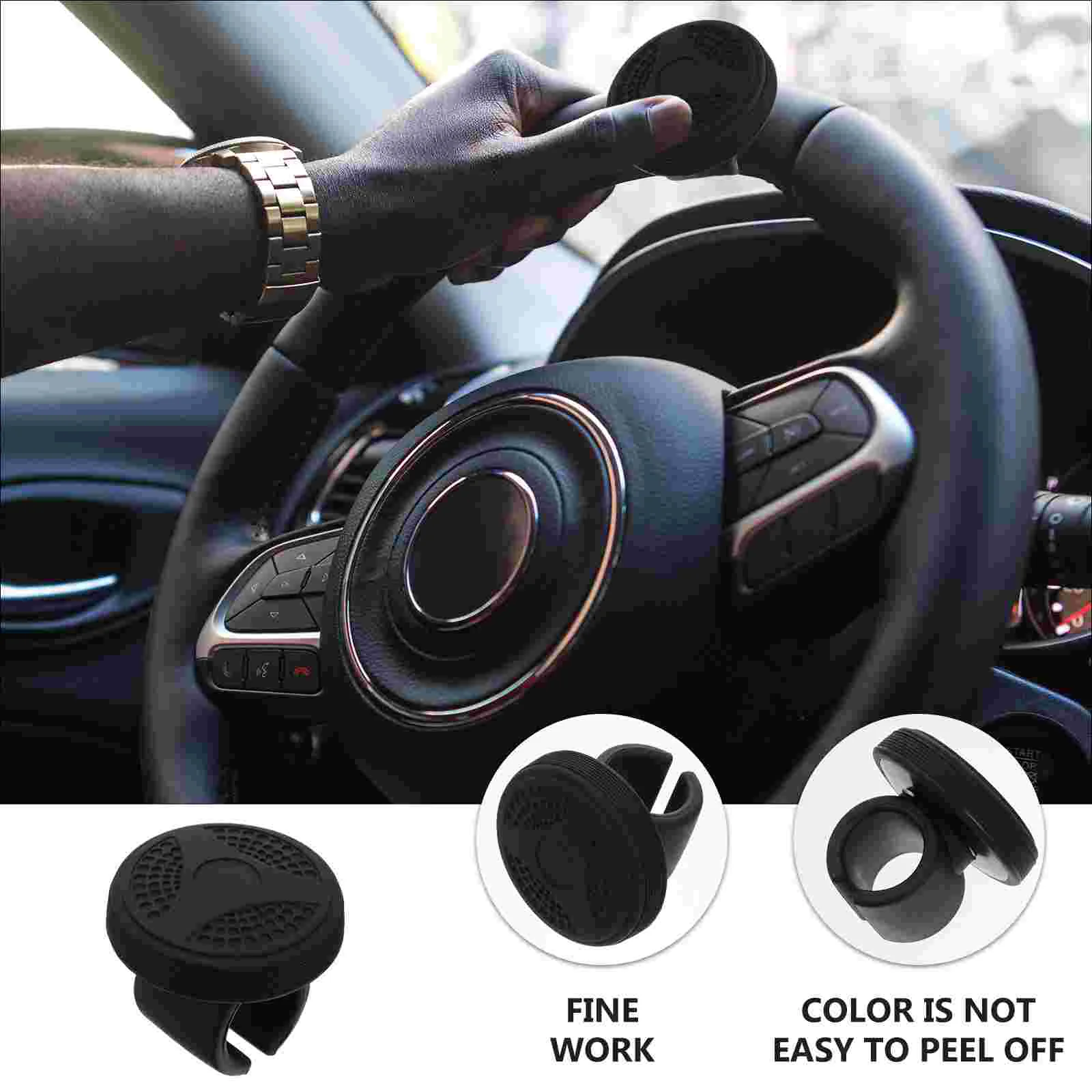 Steering Wheel Assist Ball Truck Accesories Handle Grip Spinner Safe Power Handles Car Knob Booster Carbon Steel