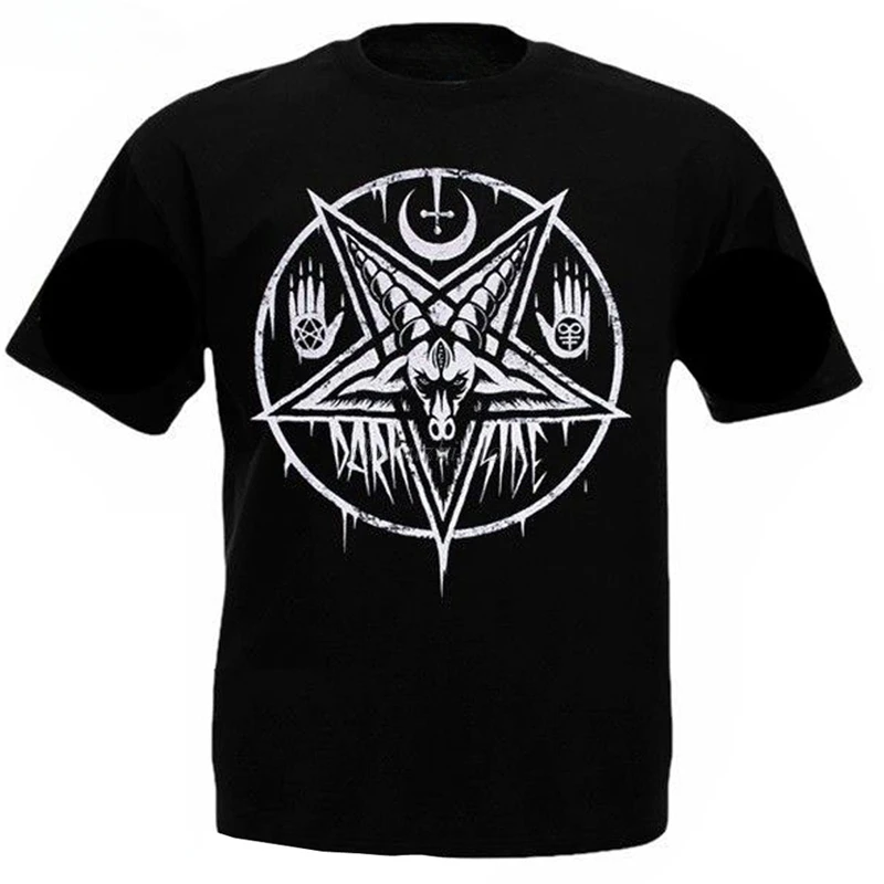 Summer Plus Size T-Shirt Satan Swedish Music Group A Metal Nation Male Top Tees Tshirt Men Clothing Graphic T Shirts