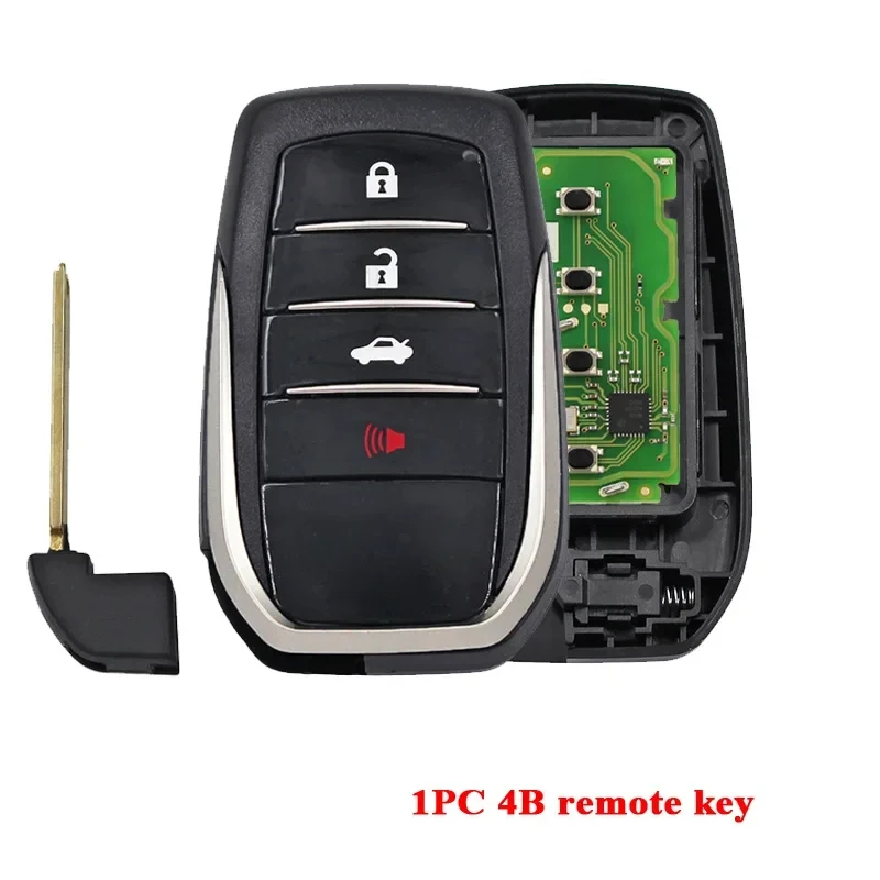 Xhorse VVDI XM38 Smart Key XSTO01EN Proximity Remote Key 8A 4D 4A Chip for Toyota Lexus Updated Version of VVDI XM Key XSTO00EN