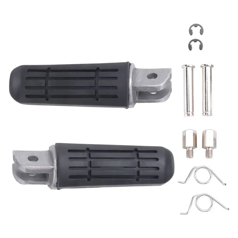 ABSL-Motorcycle Front Footrest Foot Pegs Pedals For Fjr 1300 Fz1 Fz400 Fz6r Xjr400 Yzf 1000 R1 Yzfr1 Xjr1200 Xjr1300 Tdm