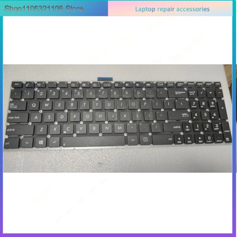 Teclado para Asus K501L K501LB K501LX K501U K501UB K501UQ A501U, US, SIN retroiluminación