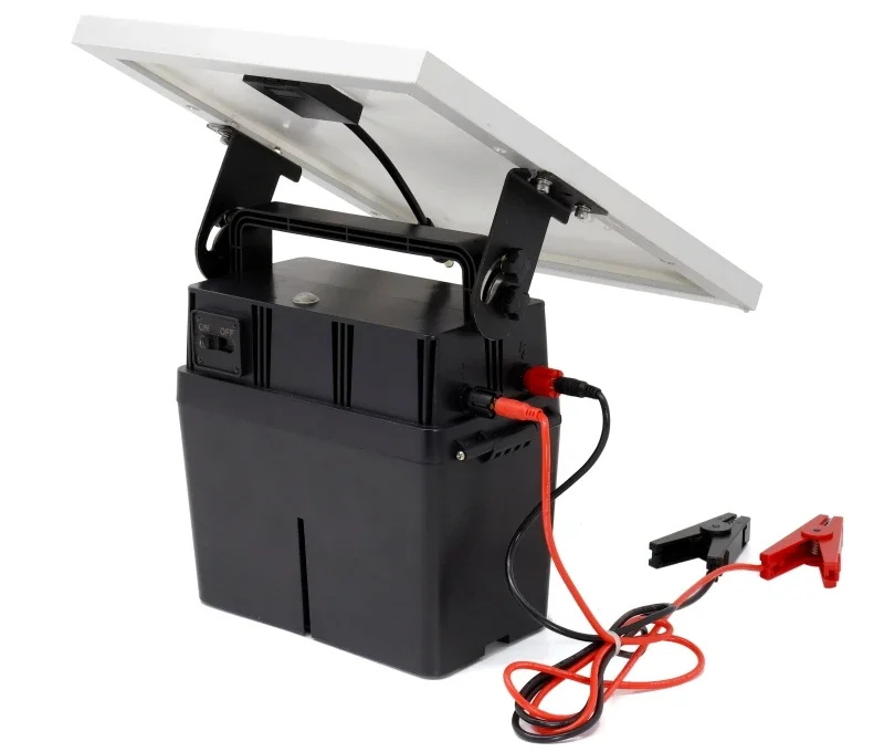 Solar panel battery Powered Electric Fence Energizer for pasture