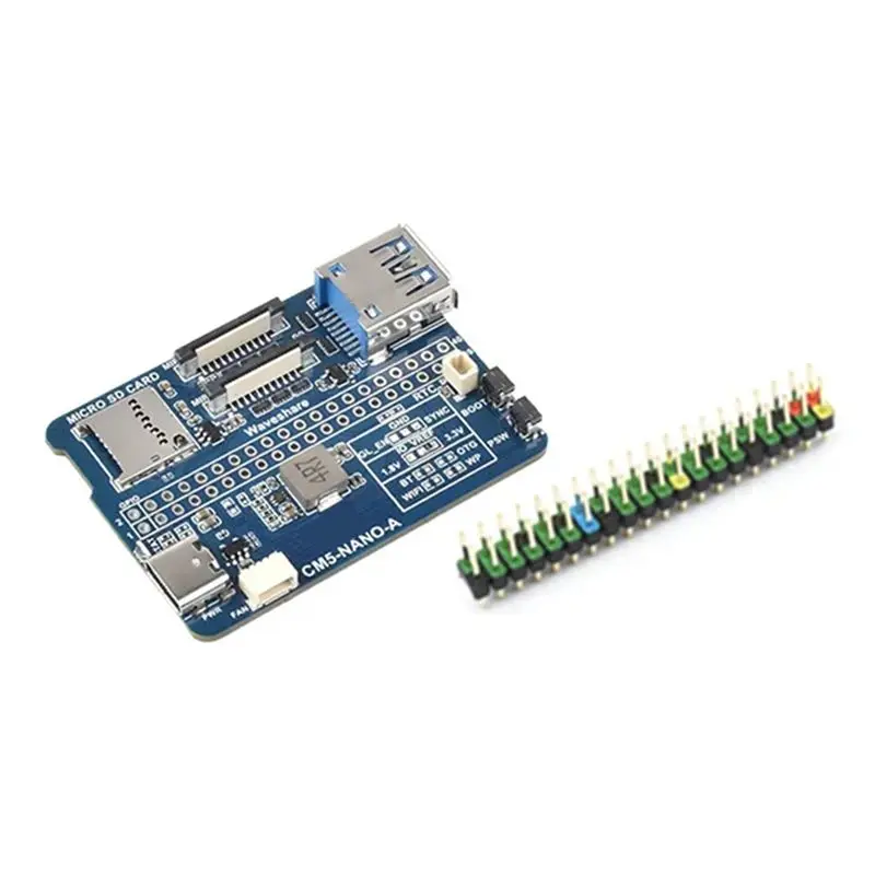 AU61-For Raspberry Pi CM5 Mini Base IO Board NANO A Development For Compute Module 5 Mini Base IO Board