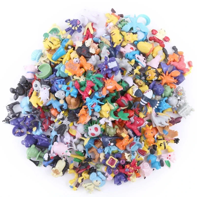 20/pcs 7cm  ball +20pcs Free Random Mini Figures Inside Action Toy Figures Anime Action & Toy Figures