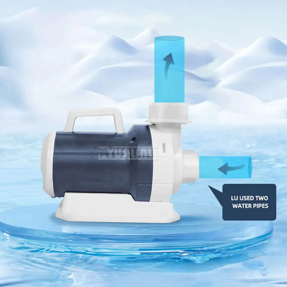Fish Pond Circulation Pumps,  High-Flow Amphibious Water Pumps；Quiet Aquarium Pumps, Submersible Pumps