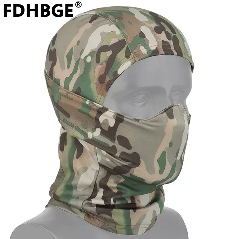 

FDHBGE Tactical Full Face Headgear Shooting Mask Camping Hunting Fishing Hiking Outdoor CS Wargame Cycling Paintball Accesories